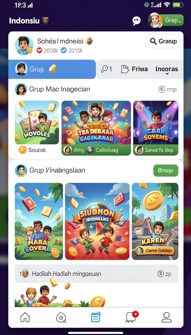 Galeri pratinjau visual l3gamtoto build APK resmi terbaru